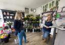 MP Julia Lopez at Flowergirl in Harold Hill during a recent trip to visit businesses in the area