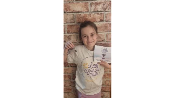 Romford Recorder: Laila with her award for raising £2,000 Romford Recorder: Laila with her award for raising £2,000