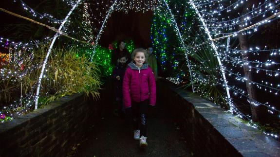 Romford Recorder: Tillie Spiller, nine, at Havering Christmas Land. Romford Recorder: Tillie Spiller, nine, at Havering Christmas Land.
