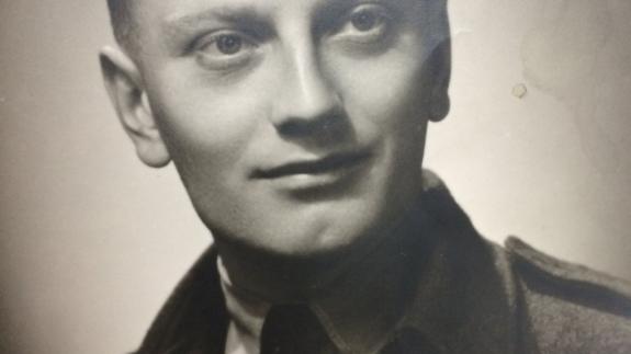 Romford Recorder: Ron Miller in Brussels in 1944. Romford Recorder: Ron Miller in Brussels in 1944.