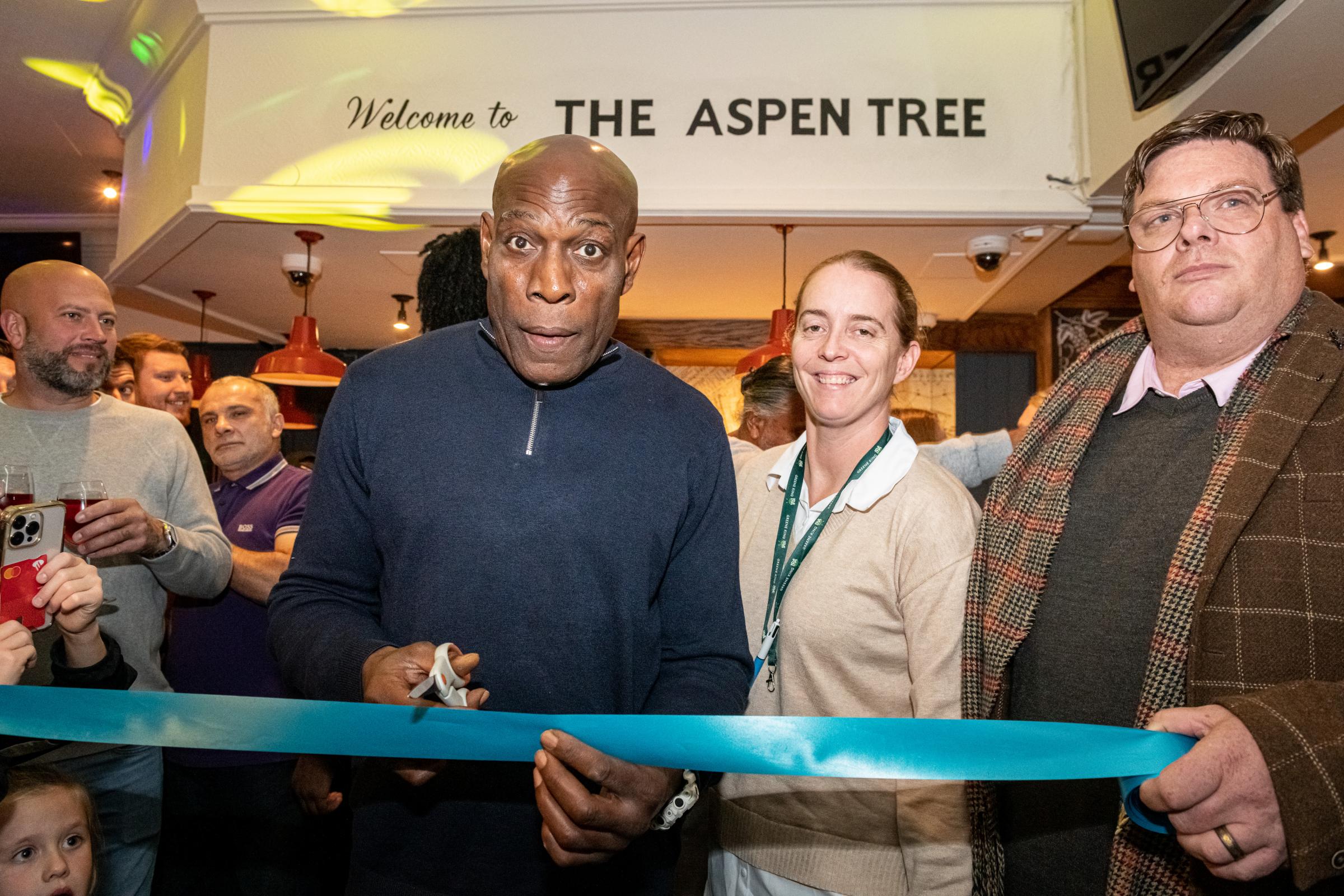 Collier Row's The Aspen Tree reopens with guest Frank Bruno - Vimarsana News