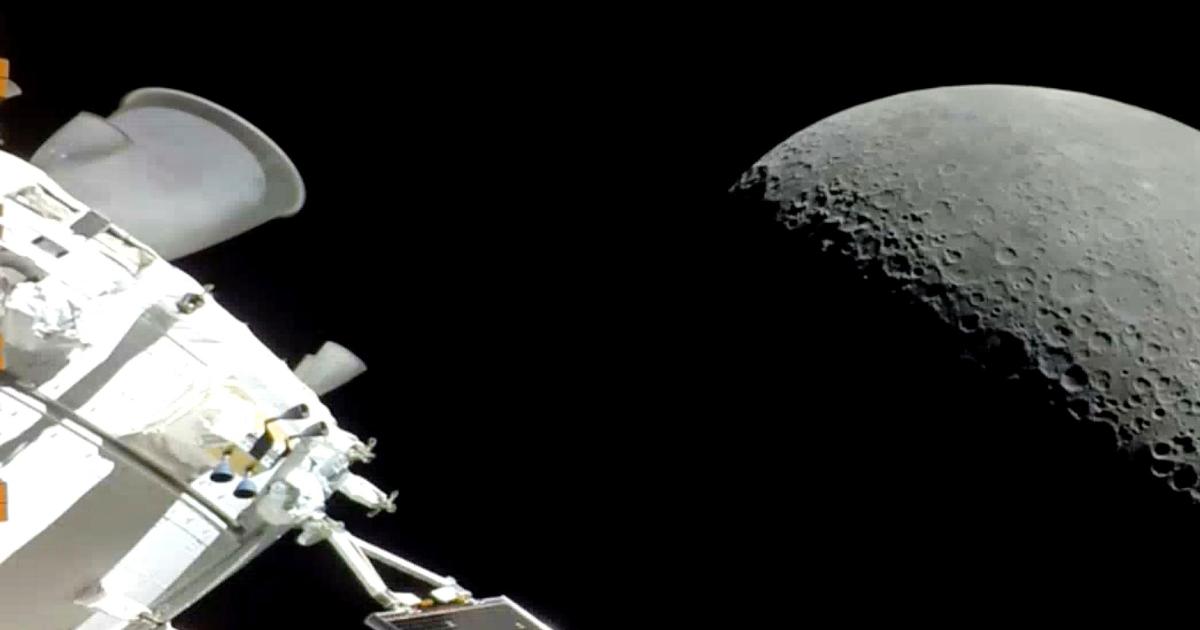Nasa capsule flies over Apollo landing sites as it heads home - Vimarsana News