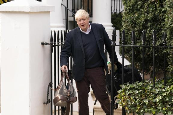 Romford Recorder: Boris Johnson resigned as an MP ahead of the committee's findings Romford Recorder: Boris Johnson resigned as an MP ahead of the committee's findings