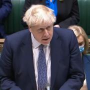 Prime Minister Boris Johnson makes a statement ahead of Prime Minister's Questions in the House of Commons, London.