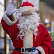 Father Christmas in the Lighting Up Brentwood parade. Picture: Brentwood Council