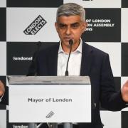 Labour's Sadiq Khan speaks after he was declared as the next Mayor of London at City Hall