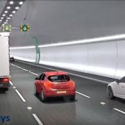 A CGI of the proposed Lower Thames Crossing