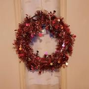 The wreath Susan has been told to remove from her front door