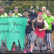 Harold Wood runners out at Castle Park in Colchester