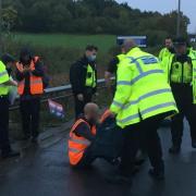 Essex Police responded quickly to make arrests and minimise disruption on the M25 this morning (October 29).