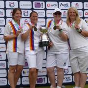 Hayley Kenny, Michelle Squires, Serena Madgewick and skip Rebecca Smith