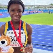 Stephanie Okoro emerged victorious in the Under 17 Women’s 300m hurdles at the recent England Athletic Championships in Manchester.