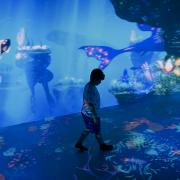 Within the Oceanarium room, children will be able to make creatures come to life and interact with one another on the interactive sea floor.