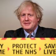 Prime minister Boris Johnson during yesterday's (February 22) media briefing in Downing Street on coronavirus (Covid-19).