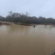 Beauly Way, Hacton, where the River Ingrebourne burst its bank.
