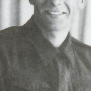 D-Day veteran John Jeffrey in his soldier days