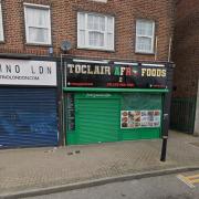 The Collier Row Road site was previously occupied by Toclair Afro Foods