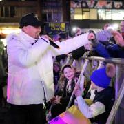 East 17 played a set including their Christmas number one, Stay Another Day, at last night's event