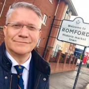 Romford MP Andrew Rosindell wants more officers on the town's streets