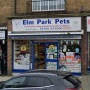 The application site was formerly home to a pet shop