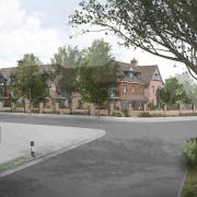 The proposed retirement homes would sit on the corner of Gidea Avenue and Main Road in Gidea Park
