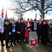 Havering's Holocaust Memorial Day service was held in Coronation Gardens in Romford