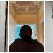 Residents at Mountbatten House in Gidea Park say they are battling constant damp, leaks, floods and mould
