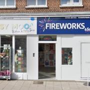Luke Vardy, director of LMV Enterprises, which ran Fireworks 4 Sale in Station Road, Harold Wood, has appeared in court alongside his father, each charged with underage firework sales