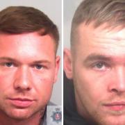 Jordan Godfrey (left) and Brett Parker targeted their victims in Swanley, Kent