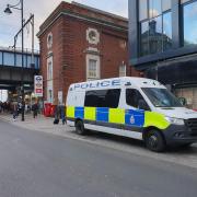 There were rumours online of a stabbing in Romford today, but officers at the station said their presence was due to a drugs operation