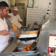 Lighthouse Fish & Chips in Gidea Park is a finalist in the best takeaway category