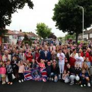 Residents of Beltinge Road, Harold Wood hosted a street party to mark the Queen's Platinum Jubilee last year