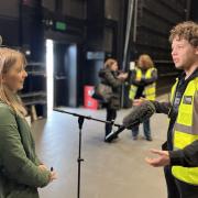 Kevin Quadrado interviewed on BBC about his film set work experience