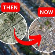 Take a look to see how Romford looked from above in 1999 compared to now
