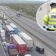 Metropolitan Police attended the crash on M25 this morning (June 7)