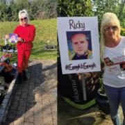 Sue Hedges lost her son, Ricky Hayden, in 2016 when he was stabbed to death