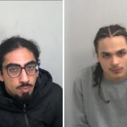 Jailed: Mohammed Khan and Brandon Lutchmunsing