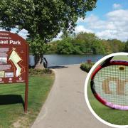 Raphael Park is one of the locations where a tennis court refurb is happening