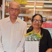 Manharlal Patel and his wife Vimla took over the Victoria Road post office in 1982