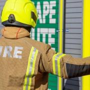 The Brigade has urged caution after a grass fire in Rainham