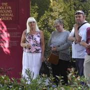 Families of Hammers fans remembered in the garden were invited to visit before the opening