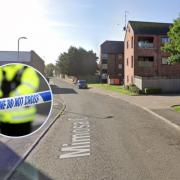 The body of a baby was found at an address in Mimosa Close, Harold Hill