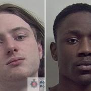 Ciaran Stewart (left) from Hornchurch and Kelvin Amoako (right) from Seven Kings have been jailed for murder