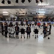 Solent Devils and Romford Buccaneers pay tribute to the late Adam Johnson.