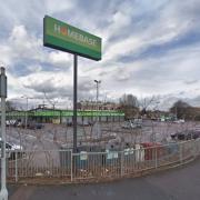The school is proposed to be built partly on the corner of the Homebase car park