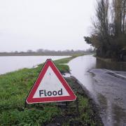 The flood alert follows a yellow weather warning issued by Met office for today