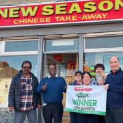 New Season in Romford won 'Best Chinese' under our awards
