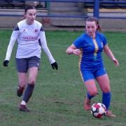 Holly Winser made an impressive debut for Romford against Hutton Reserves Picture: Bob Knightley