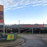 The alleged incident happened in the car park of Sainsbury's in Brentwood