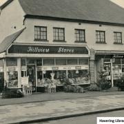 Hillview Stores and Dairy in Butts Green Road circa 1960s-70s